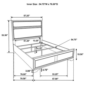 Annie - Panel Bed