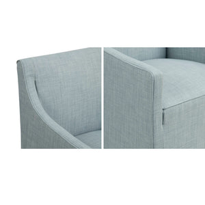 Traditional Skirted Dining Arm Chair
