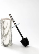 Chrome Marble Ceramic Toilet Brush