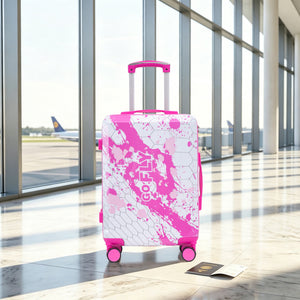 20 Inch PC Spinner Wheel Luggage - Pink