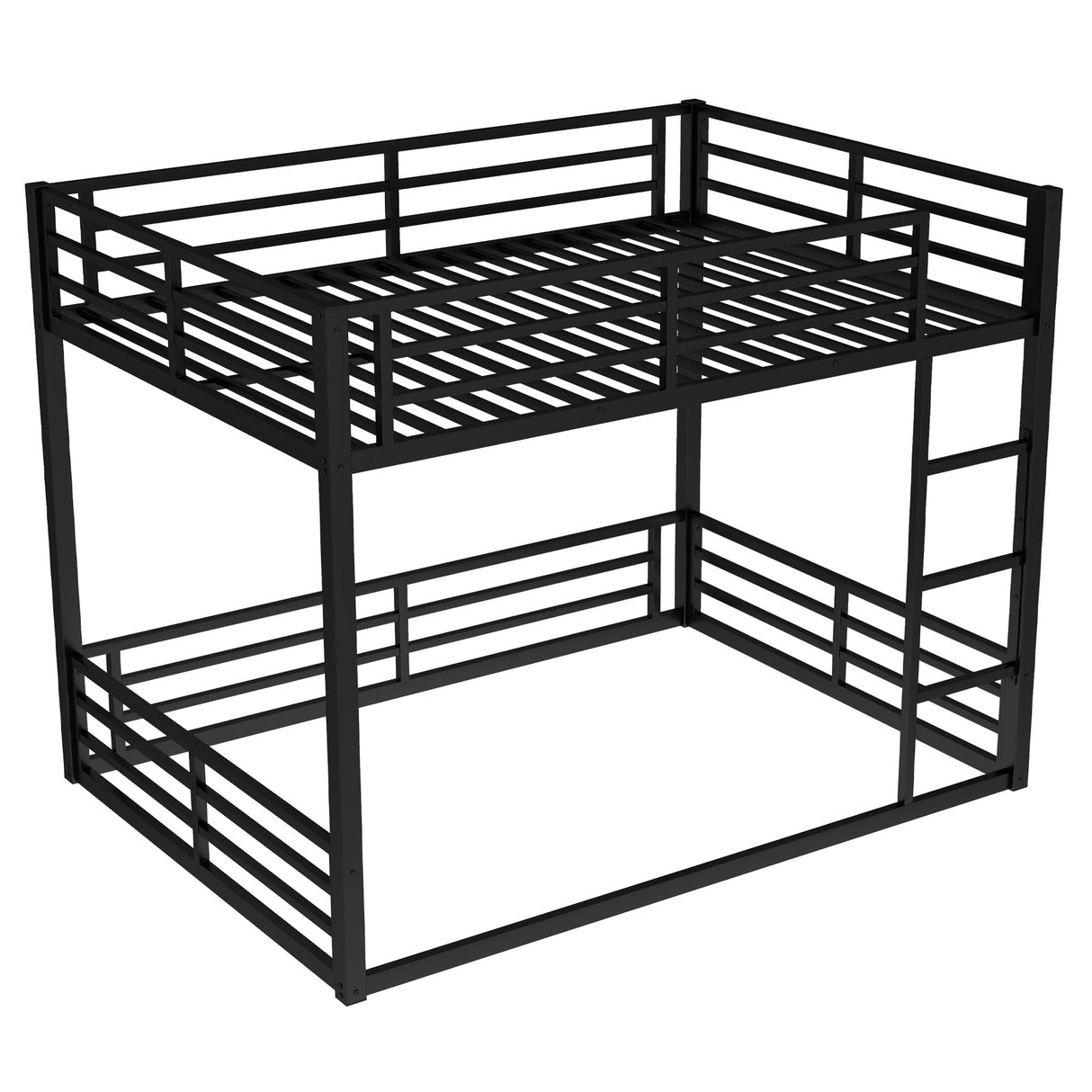 Metal Queen Over Queen Bunk Bed for Teens and Adults