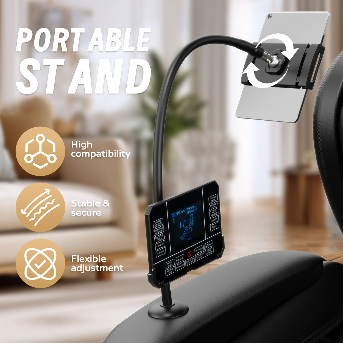 Massage Chair Recliner with Zero Gravity and Full Body Air Pressure