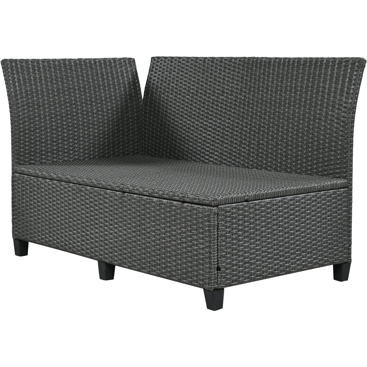 Tomax 5-Piece Outdoor Patio Rattan Sofa Set