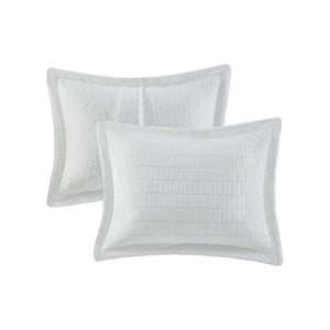 King/Cal King Plush to Sherpa Comforter Set