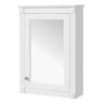Wall Mounted Bathroom Storage Medicine Cabinet with Mirror - Black or White