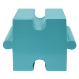 3-Piece Artistic Puzzle Table Set with Modular Interlocking Design