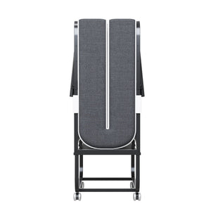 Twin Folding Bed With Memory Foam Mattress Portable Rollaway Bed Sturdy Metal Frame - Brushed Nickel
