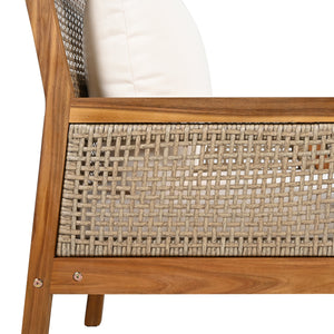 Acacia Wood Patio Furniture Club Chair