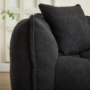 Cozy Beanbag Chair With High Resilience Foam Core For 2