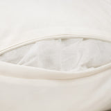 6 Piece Acacia Wood Outdoor Modular Sectional with Daybed and Tea Table