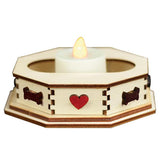 Tealight Display-Bone(Sm)