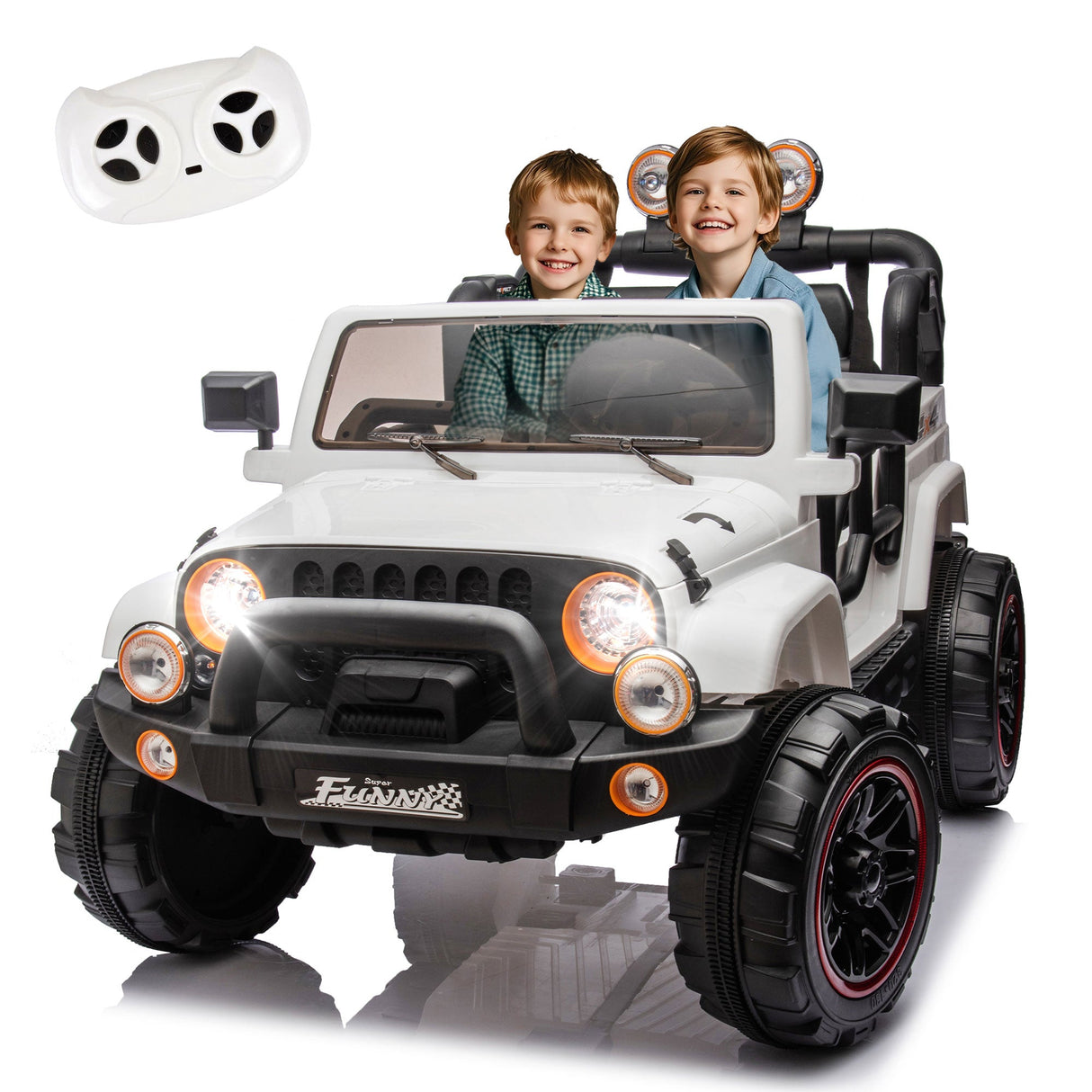 24V Kids Ride-On Electric Car with Parental Control