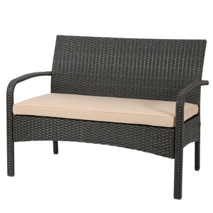 Cordoba 4-Piece PE Rattan Outdoor Chat Set