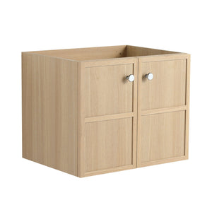 Modern Wall Mounted Bathroom Vanity With Soft Closing Doors