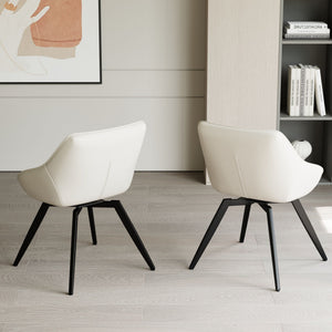 Modern Medieval Kitchen Dining Chair With 360 ° Rotation