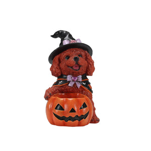 Halloween Puppy Figurine