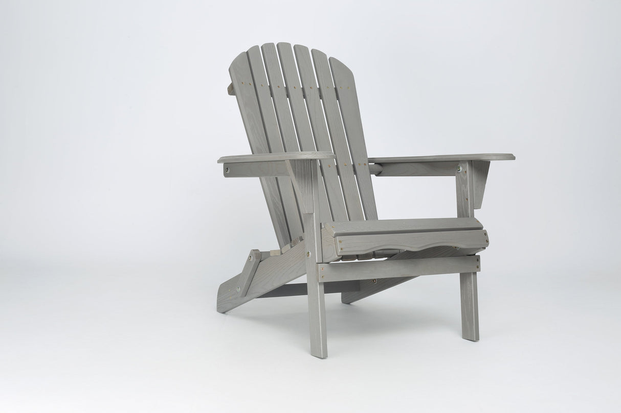 Classic Embossed Grain Adirondack Chair Set of 2