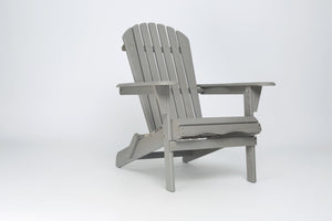 Classic Embossed Grain Adirondack Chair Set of 2