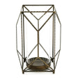 Geometric-Candle-Holder-with-Glass-Hurricane-Candle-Holders