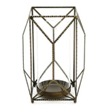 Geometric-Candle-Holder-with-Glass-Hurricane-Candle-Holders