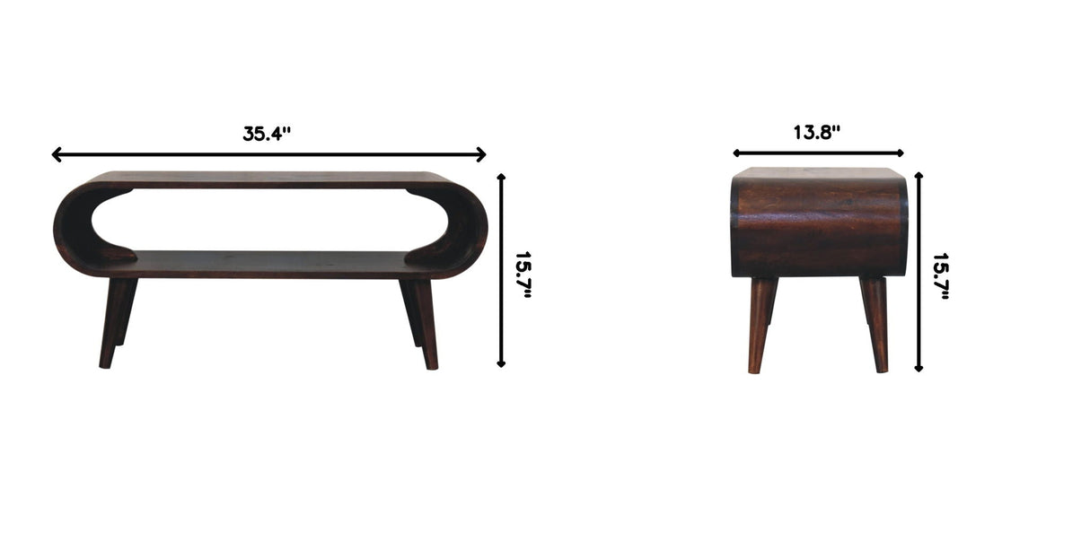 Amaya - Coffee Table - Light Walnut