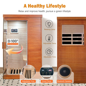 HOSAUNA Infrared Sauna Room - Single Room