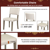 Isla Graceful Pedestal Dining Set for Four