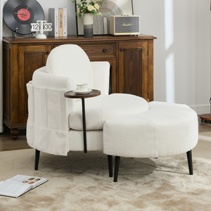 42.5' Single Sofa Chair in White