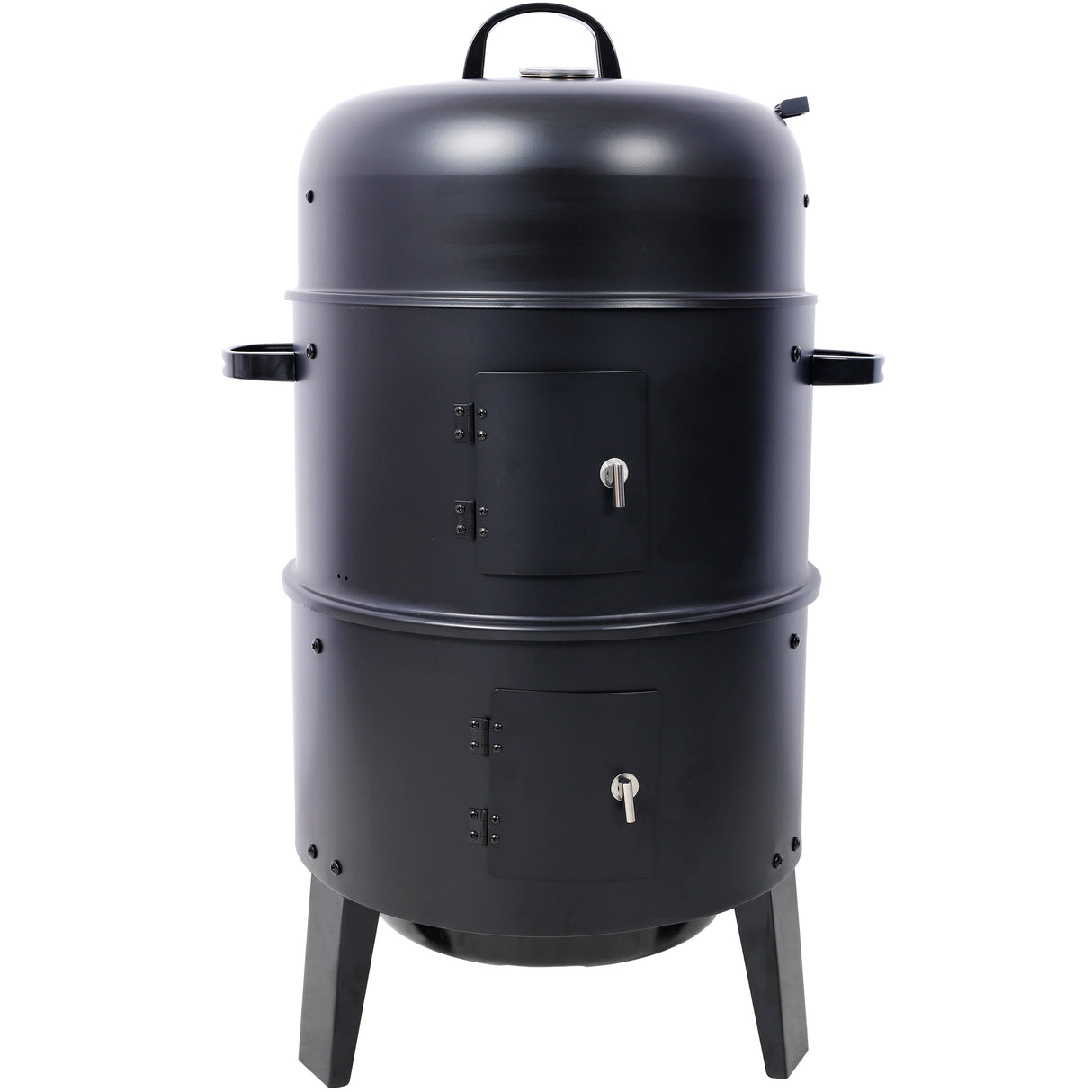 Charcoal Smoker Grill Wood Smoker Grills Outdoor Cooking 16 Inch Portable BBQ