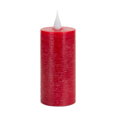 Red-led-designer-wax-candle-with-moving-flame-Candles