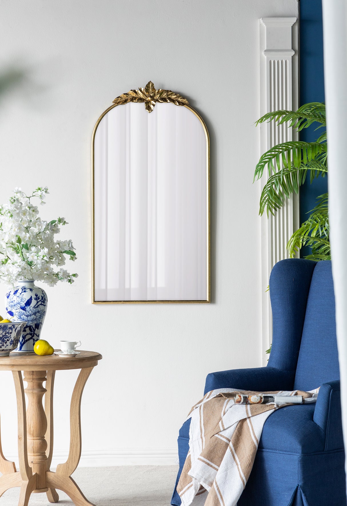 24'-x-42'-Arched-Wall-Mirror-with-Gold-Metal-Frame,-Wall-Mirror-for-Living-Room-Bedroom-Hallway-Mirrors