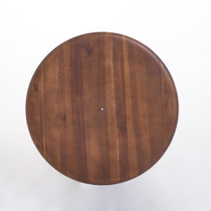 Primrose - Outdoor Acacia Wood Barstools With Foot Rest, (Set of 2) - Dark Brown
