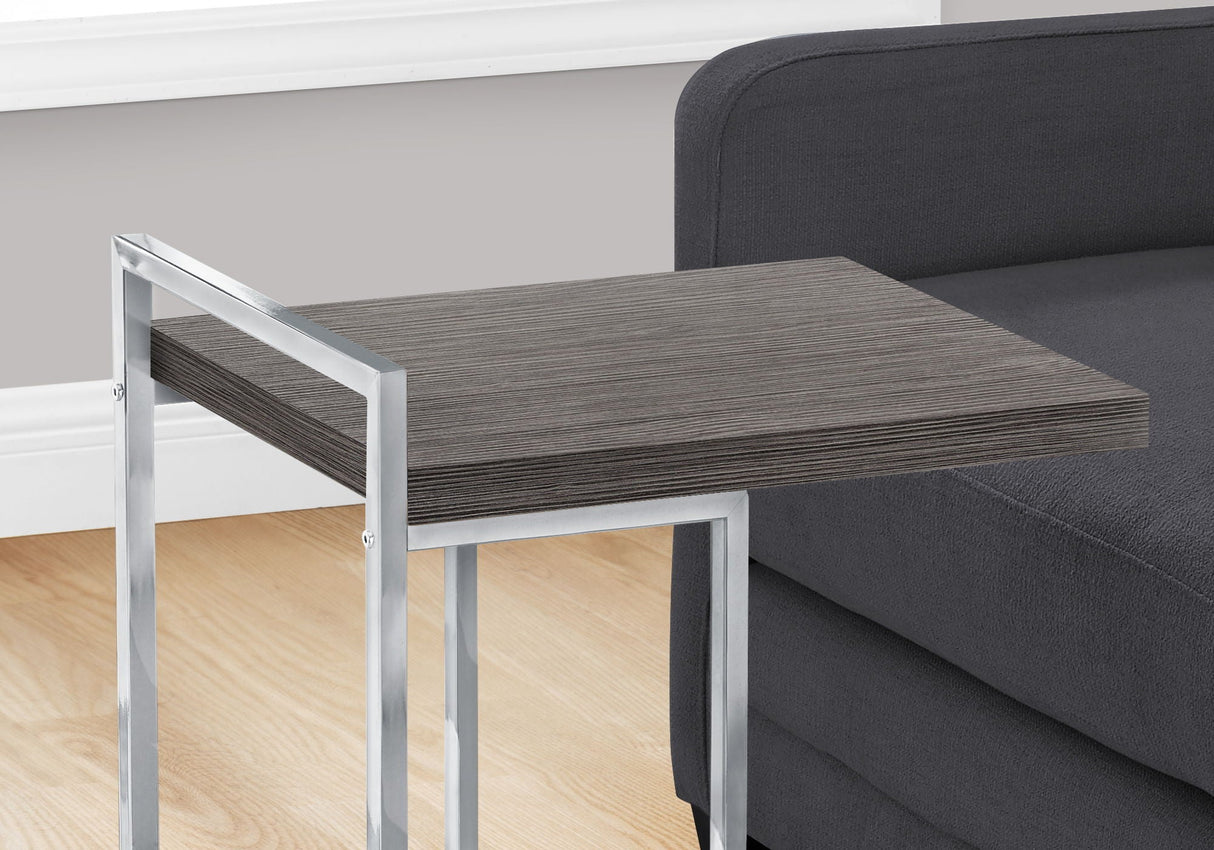Accent Table, C-Shaped, Contemporary & Modern