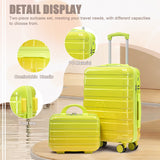 14'/20' 2-Piece PC Spinner Wheel Luggage Set with Gradient Color and Lock