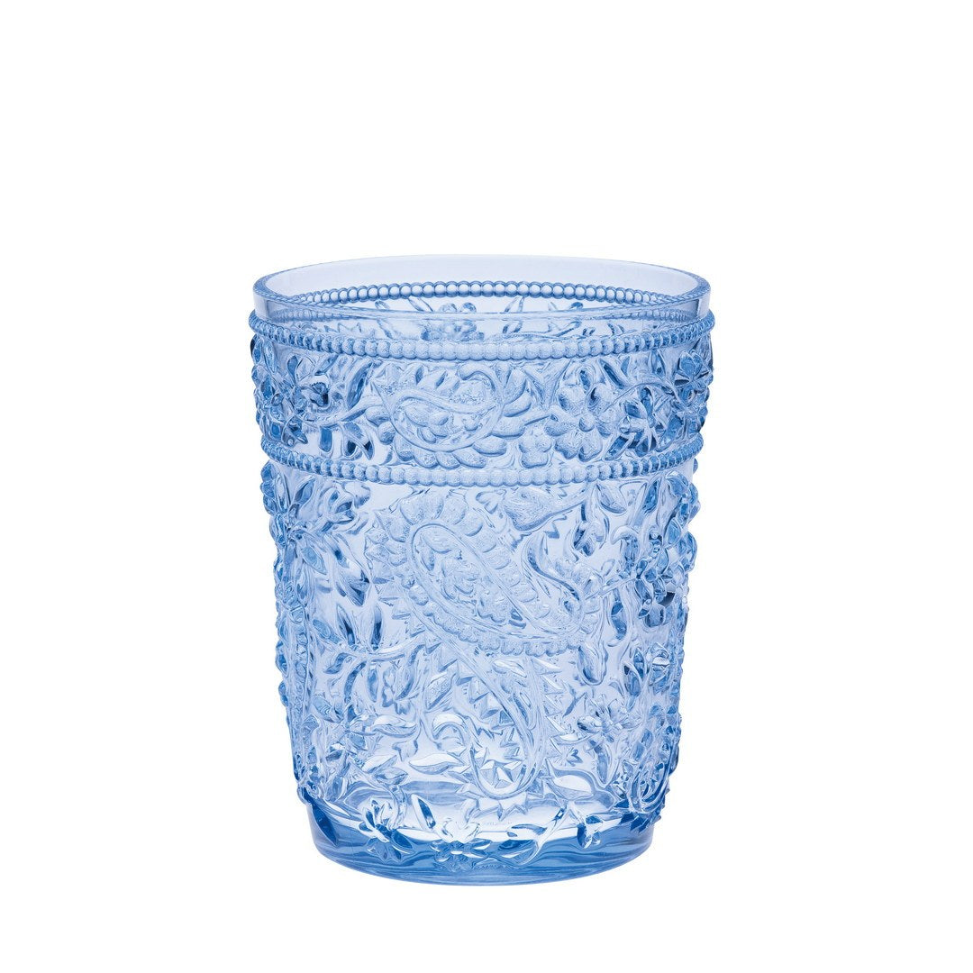 Paisley Acrylic Glasses Drinking Set of 4 (13oz)