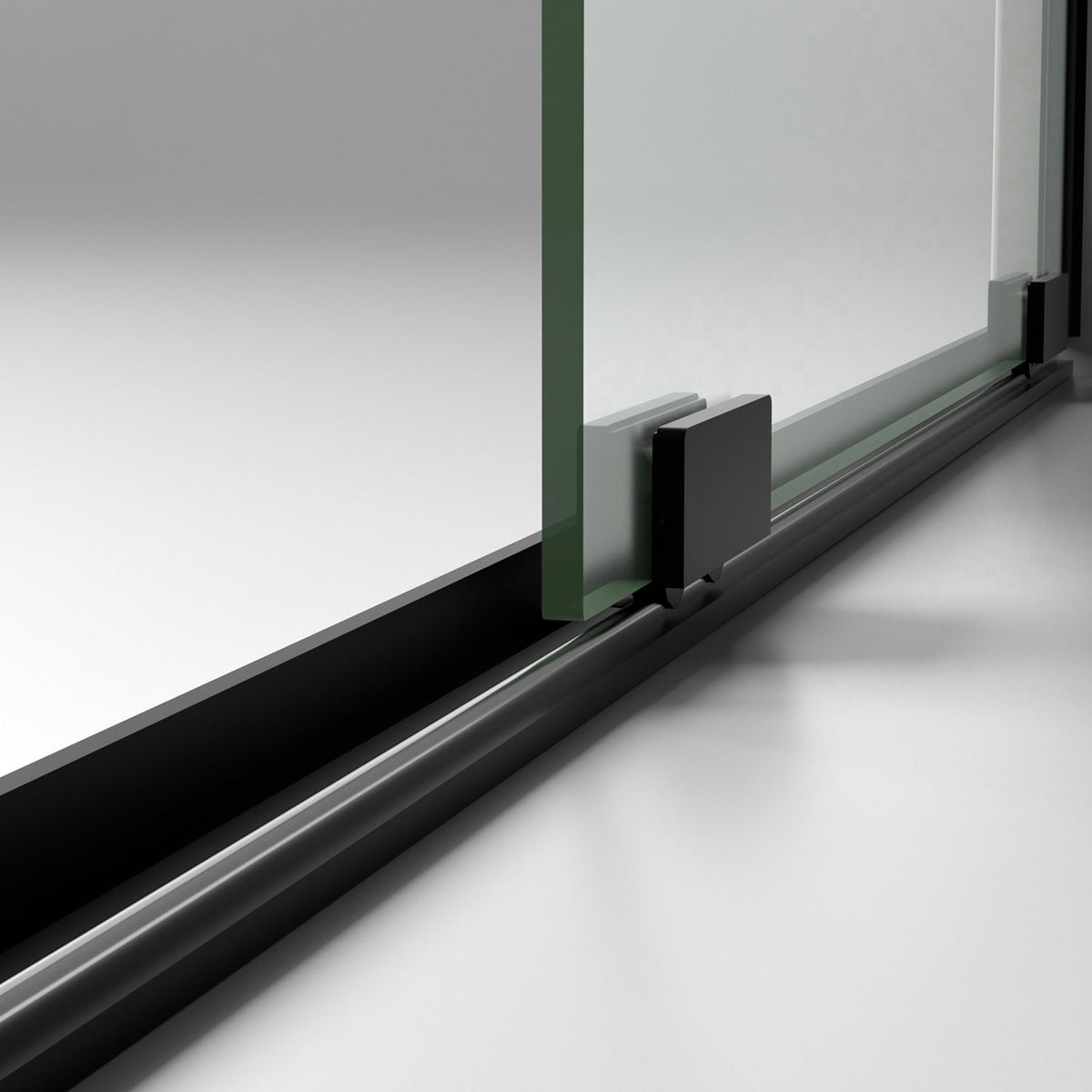 Semi-Frameless Sliding Shower Door