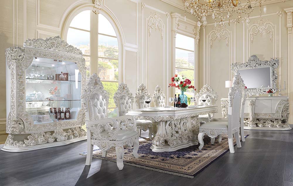 Adara - Dining Table - Antique White