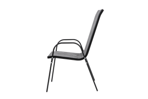 8 Piece Patio Chairs with Breathable Textilene Fabric