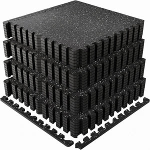 0.6 Inch Thick Gym Floor Mats with EVA Foam