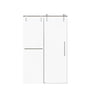Frameless Single Sliding Shower Doors With Towel Rail & Handle