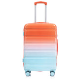 3-Piece Spinner Wheel Luggage Set with Gradient Color