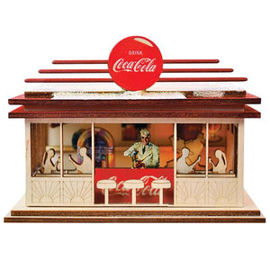 Cottage - Soda Shop Christmas Ornament