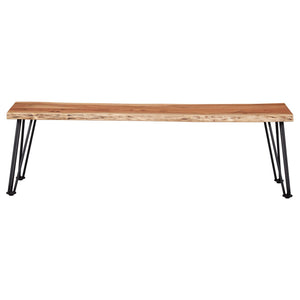 Zora - Dining Bench - Natural