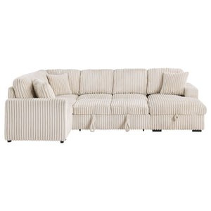 Thurston - Storage Sectional Sofa With Pop Up Bed