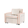 Modern 3 In 1 Sofa Bed Chair, Adjustable Recliner