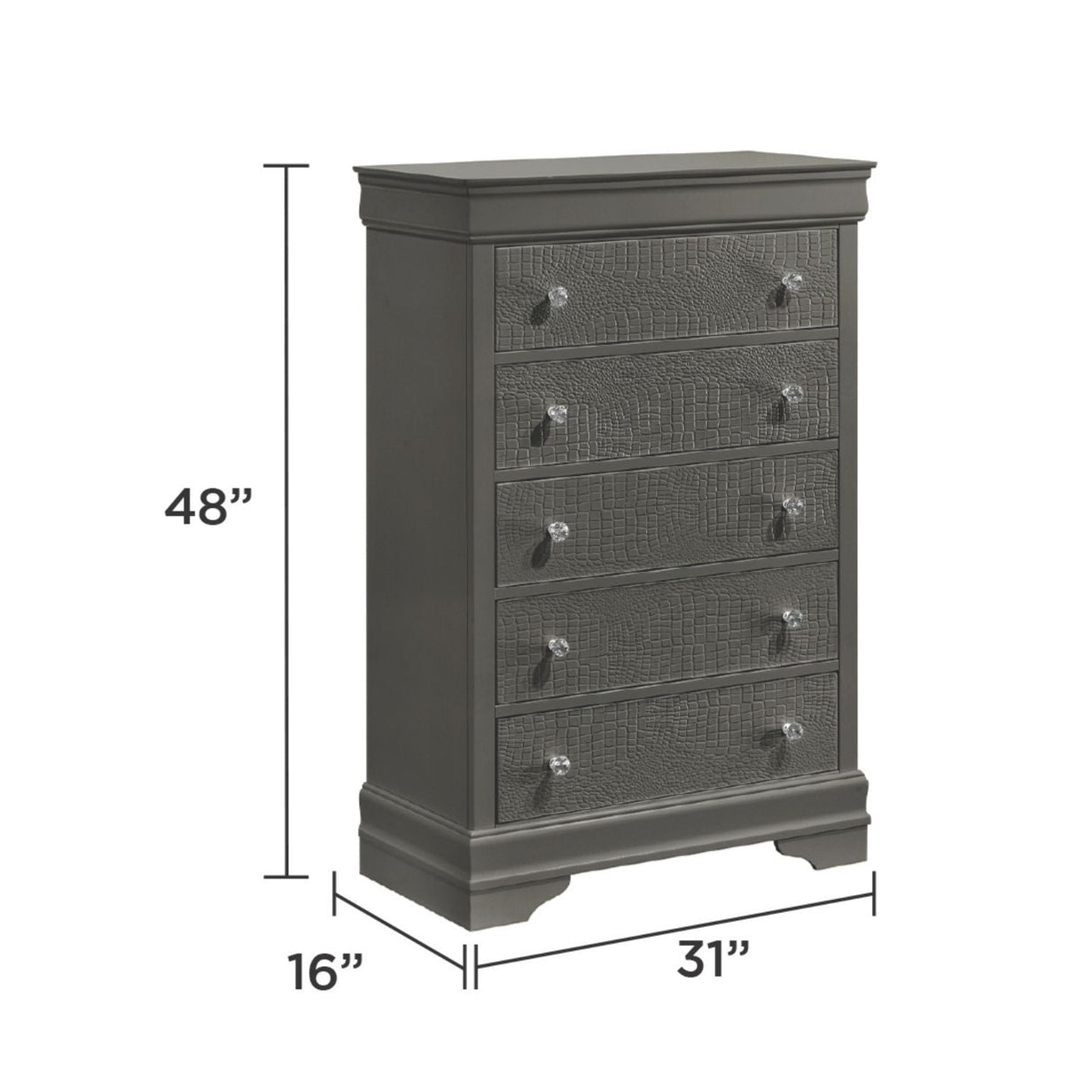 Blaze - 5 Drawer Chest