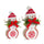 Nordic-Snowflake-Snowman-Figurine-with-Pine-Bow-Accent-(Set-of-2)-Christmas-Decor