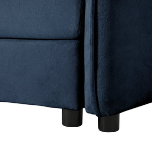 Oversized Deep Seat Sectional Sofa Modern Chenille Cloud Couch Large 3 Seater Modular Sofa with 3 Pillows