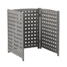 3 Panel Outdoor Air Conditioner Fence Screen