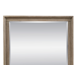 43" Orchard Grey Beveled Mirror